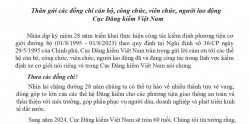 Thư ngỏ của Cục Đăng kiểm Việt Nam nhân kỷ niệm 28 năm triển khai công tác đăng kiểm xe cơ giới